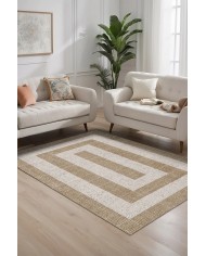 Gena Kadife Yıkanabilir Kaymaz Pamuk Tabanlı Antibakteriyel Salon Halısı