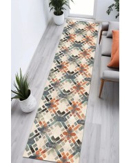 Sapre Kadife Antibakteriyel Yıkanabilir Kaymaz Pamuk Tabanlı Yolluk