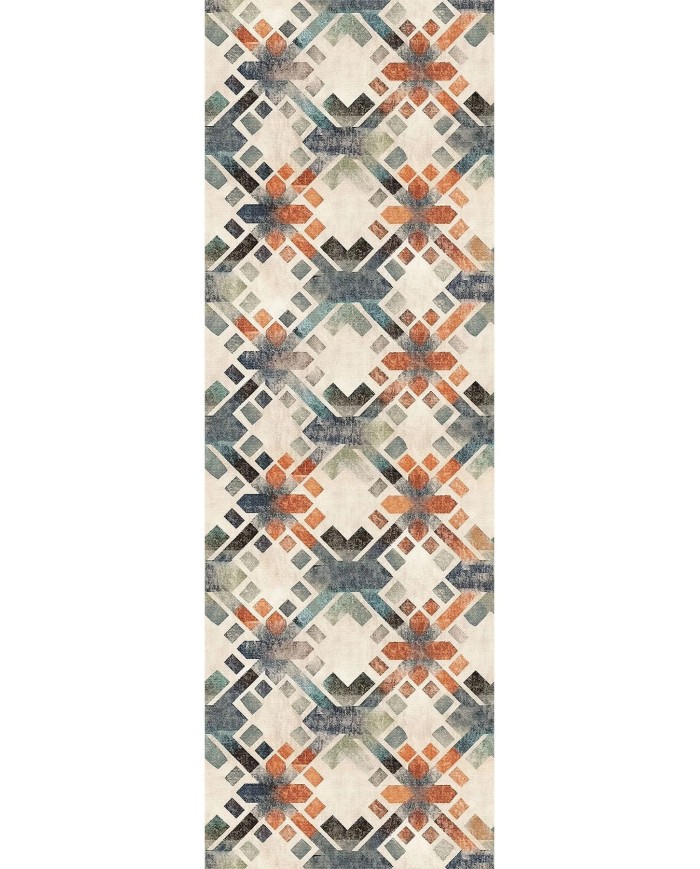 Sapre Kadife Antibakteriyel Yıkanabilir Kaymaz Pamuk Tabanlı Yolluk