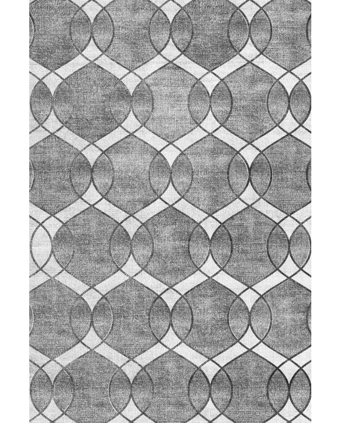 Bempa Modern Şönil Doğal Pamuk Tabanlı Salon Halısı Kaymaz Antibakteriyel Yıkanabilir Çevre Dostu