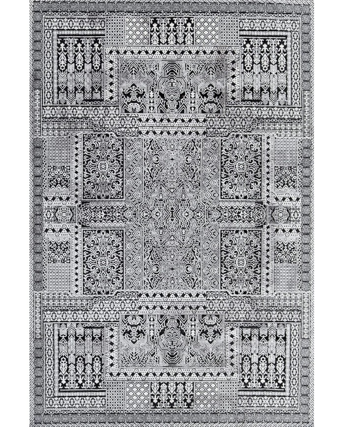 Konsa Vintage Şönil Doğal Pamuk Tabanlı Salon Halısı Kaymaz Antibakteriyel Yıkanabilir Çevre Dostu