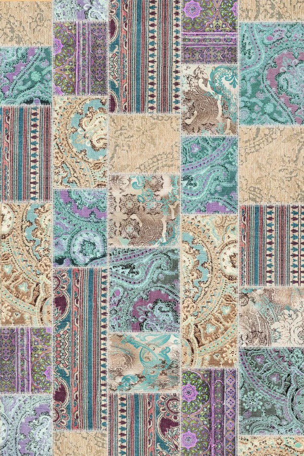 Herce Patchwork Şönil Doğal Pamuk Tabanlı Salon Halısı Kaymaz Antibakteriyel Yıkanabilir Çevre Dostu Herce Patchwork Şönil Doğal Pamuk Tabanlı Salon Halısı Kaymaz Antibakteriyel Yıkanabilir Çevre Dostu