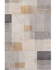 Loban Modern Şönil Doğal Pamuk Tabanlı Salon Halısı Kaymaz Antibakteriyel Yıkanabilir Çevre Dostu