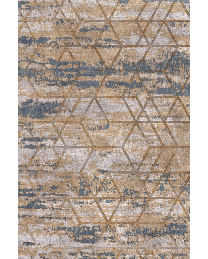 Pedus Abstract Şönil Doğal Pamuk Tabanlı Salon Halısı Kaymaz Antibakteriyel Yıkanabilir Çevre Dostu