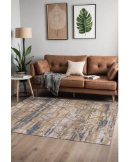 Pedus Abstract Şönil Doğal Pamuk Tabanlı Salon Halısı Kaymaz Antibakteriyel Yıkanabilir Çevre Dostu