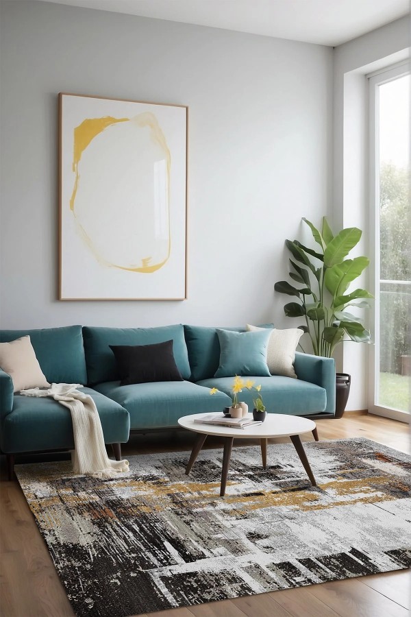 Sarenam Abstract Şönil Doğal Pamuk Tabanlı Salon Halısı Kaymaz Antibakteriyel Yıkanabilir Çevre Dostu Sarenam Abstract Şönil Doğal Pamuk Tabanlı Salon Halısı Kaymaz Antibakteriyel Yıkanabilir Çevre Dostu