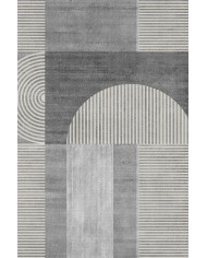 Veryan Modern Şönil Doğal Pamuk Tabanlı Salon Halısı Kaymaz Antibakteriyel Yıkanabilir Çevre Dostu