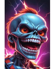 Fred Oyuncu Odası Halısı Kadife Kaymaz Pamuk Tabanlı Yıkanabilir Antibakteriyel Gamer