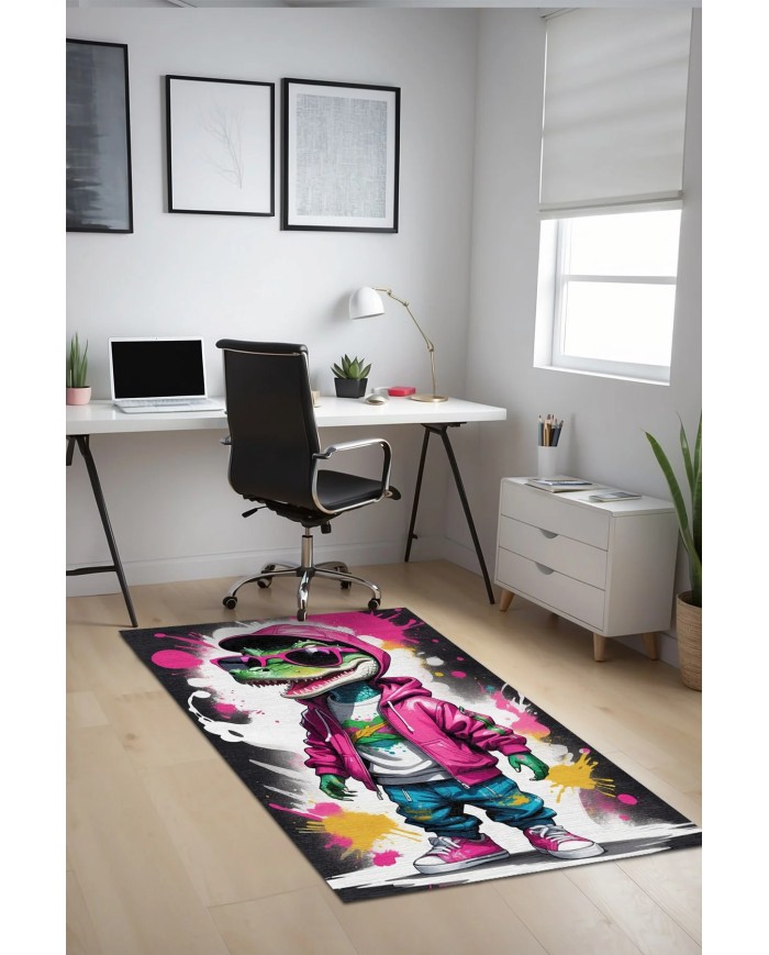 Bola Oyuncu Odası Halısı Kadife Kaymaz Pamuk Tabanlı Yıkanabilir Antibakteriyel Gamer