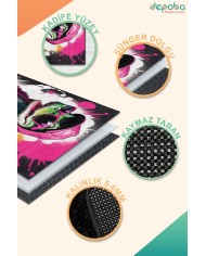 Bola Oyuncu Odası Halısı Kadife Kaymaz Pamuk Tabanlı Yıkanabilir Antibakteriyel Gamer