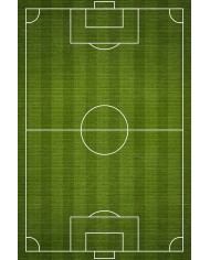 Field Oyuncu Odası Halısı Şönil Kaymaz Pamuk Tabanlı Yıkanabilir Antibakteriyel Gamer, Gaming Halısı