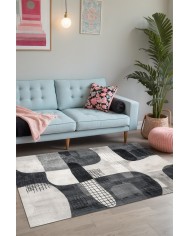 Benan Modern Şönil Doğal Pamuk Tabanlı Salon Halısı Kaymaz Antibakteriyel Yıkanabilir Çevre Dostu