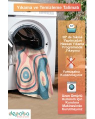 Tesa Şönil Yıkanabilir Kaymaz Pamuk Tabanlı Antibakteriyel Asimetrik Halı