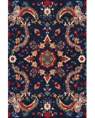 Toven Modern Şönil  Doğal Pamuk Tabanlı Salon Halısı Kaymaz Antibakteriyel Yıkanabilir Çevre Dostu