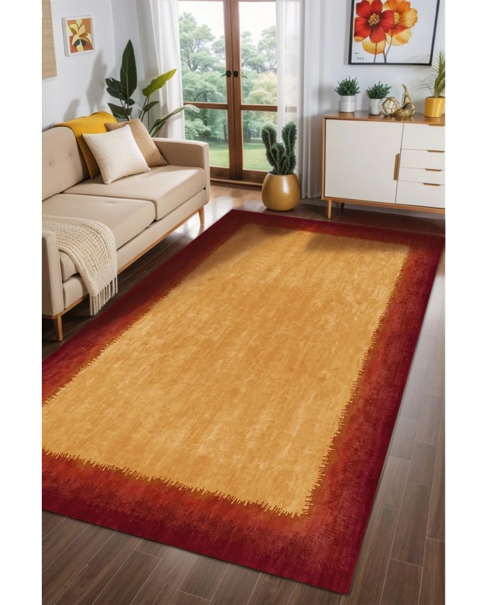 Lavita Kadife Yıkanabilir Kaymaz Pamuk Tabanlı Antibakteriyel Salon Halısı