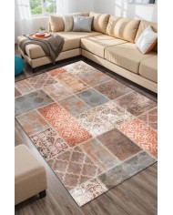 Nandy Kadife Yıkanabilir Kaymaz Pamuk Tabanlı Antibakteriyel Salon Halısı