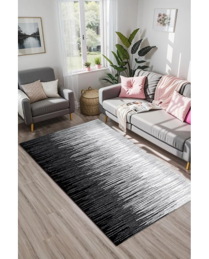 Cozzy Kadife Yıkanabilir Kaymaz Pamuk Tabanlı Antibakteriyel Salon Halısı