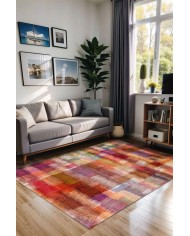 Shoda Kadife Yıkanabilir Kaymaz Pamuk Tabanlı Antibakteriyel Salon Halısı