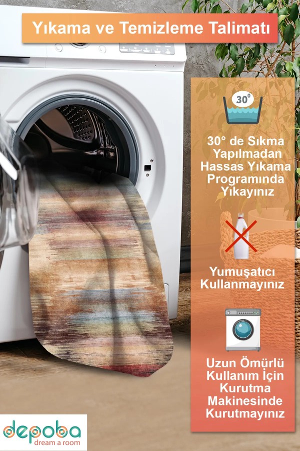 Samada Modern Şönil Pamuk Taban Kaymaz Yıkanabilen Antibakteriyel Salon Halısı Samada Modern Şönil Pamuk Taban Kaymaz Yıkanabilen Antibakteriyel Salon Halısı
