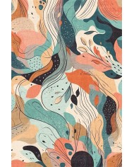 Salem Modern Kadife Yıkanabilir Kaymaz Pamuk Tabanlı Antibakteriyel Salon Halısı