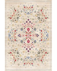 Sonan Vintage Şönil Doğal Pamuk Tabanlı Kaymaz Antibakteriyel Yıkanabilir Çevre Dostu Salon Halısı