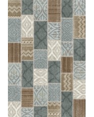 Klame Patchwork Şönil Doğal Pamuk Tabanlı Kaymaz Antibakteriyel Yıkanabilir Çevre Dostu Salon Halısı