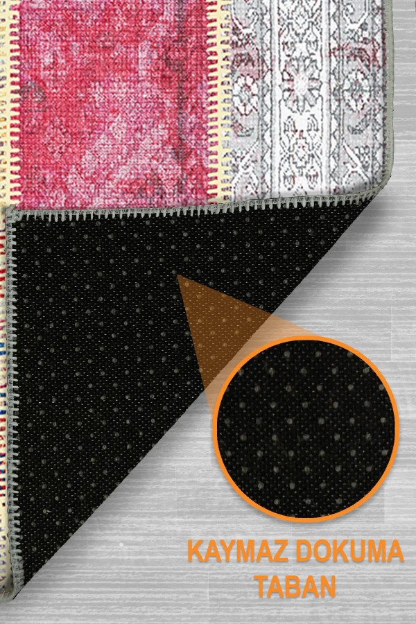 Alvam Patchwork Şönil Doğal Pamuk Tabanlı Kaymaz Antibakteriyel Yıkanabilir Çevre Dostu Salon Halısı Alvam Patchwork Şönil Doğal Pamuk Tabanlı Kaymaz Antibakteriyel Yıkanabilir Çevre Dostu Salon Halısı