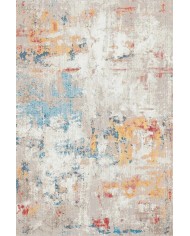 Ayros Modern Şönil Pamuk Tabanlı Yıkanabilen Kaymaz Antibakteriyel Salon Halısı