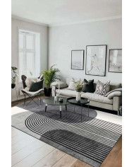 Alpesa Modern Şönil Pamuk Tabanlı Yıkanabilen Kaymaz Antibakteriyel Salon Halısı