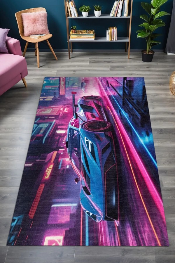 Cartense Modern Şönil Gaming Oyuncu Odası Halısı  Dijital Baskılı Kaymaz Taban Yıkanabilir Gaming Halısı Cartense Modern Şönil Gaming Oyuncu Odası Halısı  Dijital Baskılı Kaymaz Taban Yıkanabilir Gaming Halısı