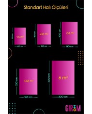 Blank Modern Şönil Gaming Oyuncu Odası Halısı  Dijital Baskılı Kaymaz Taban Yıkanabilir Gaming Halısı