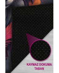 Sentine Modern Şönil Gaming Oyuncu Odası Halısı  Dijital Baskılı Kaymaz Taban Yıkanabilir Gaming Halısı