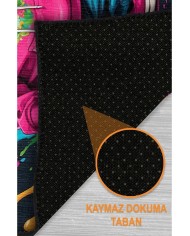 Cromse Modern Şönil Gaming Oyuncu Odası Halısı  Dijital Baskılı Kaymaz Taban Yıkanabilir Gaming Halısı