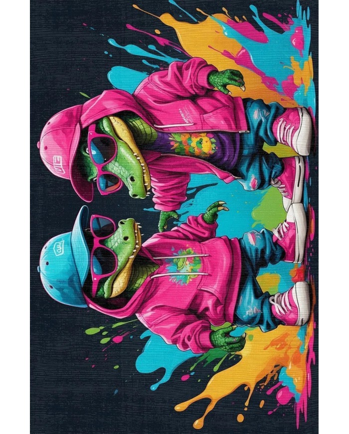 Cromse Modern Şönil Gaming Oyuncu Odası Halısı  Dijital Baskılı Kaymaz Taban Yıkanabilir Gaming Halısı