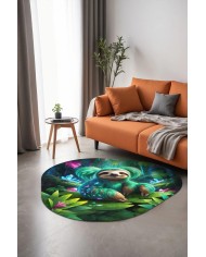 Croxy Modern Şönil Gaming Oyuncu Odası Halısı  Dijital Baskılı Kaymaz Taban Yıkanabilir Asimetrik Gaming Halısı