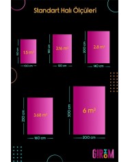 Dina Modern Şönil Gaming Oyuncu Odası Halısı  Dijital Baskılı Kaymaz Taban Yıkanabilir Gaming Halısı