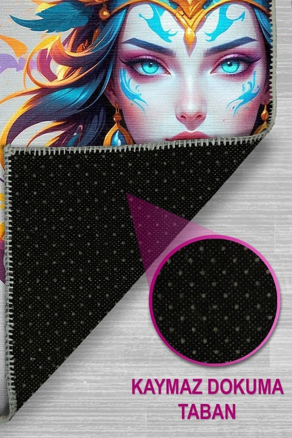 Dina Modern Şönil Gaming Oyuncu Odası Halısı  Dijital Baskılı Kaymaz Taban Yıkanabilir Gaming Halısı Dina Modern Şönil Gaming Oyuncu Odası Halısı  Dijital Baskılı Kaymaz Taban Yıkanabilir Gaming Halısı