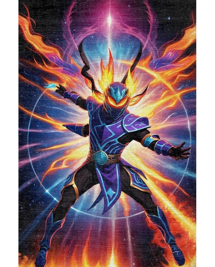 Magic Modern Şönil Gaming Oyuncu Odası Halısı  Dijital Baskılı Kaymaz Taban Yıkanabilir Gaming Halısı