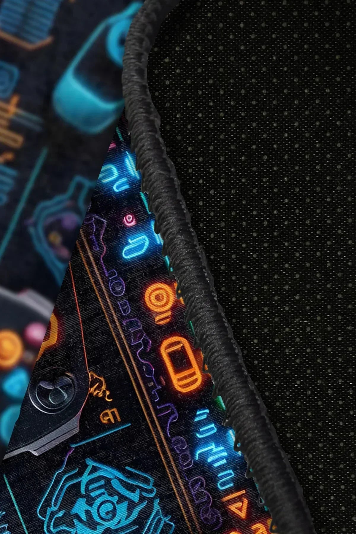 Nerf Modern Şönil Gamer Halısı Pamuk Tabanlı Yıkanabilen Kaymaz Genç Odası Oyuncu Gaming Halısı - Aydahome