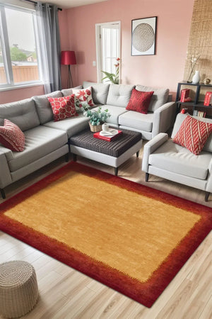 Lavita Modern Kadife Yıkanabilir Kaymaz Pamuk Tabanlı Antibakteriyel Salon Halısı - Aydahome