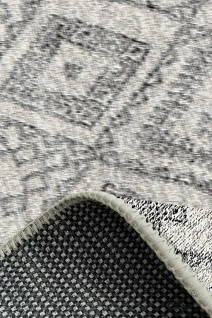 Blackshade Modern Kadife Pamuk Taban Kaymaz Yıkanabilen Antibakteriyel Salon Halısı Mutfak Kilim - Aydahome