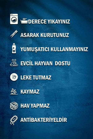 Anelia Patchwork Kadife Pamuk Tabanlı Yıkanabilen Kaymaz Antibakteriyel Salon Halısı - Aydahome