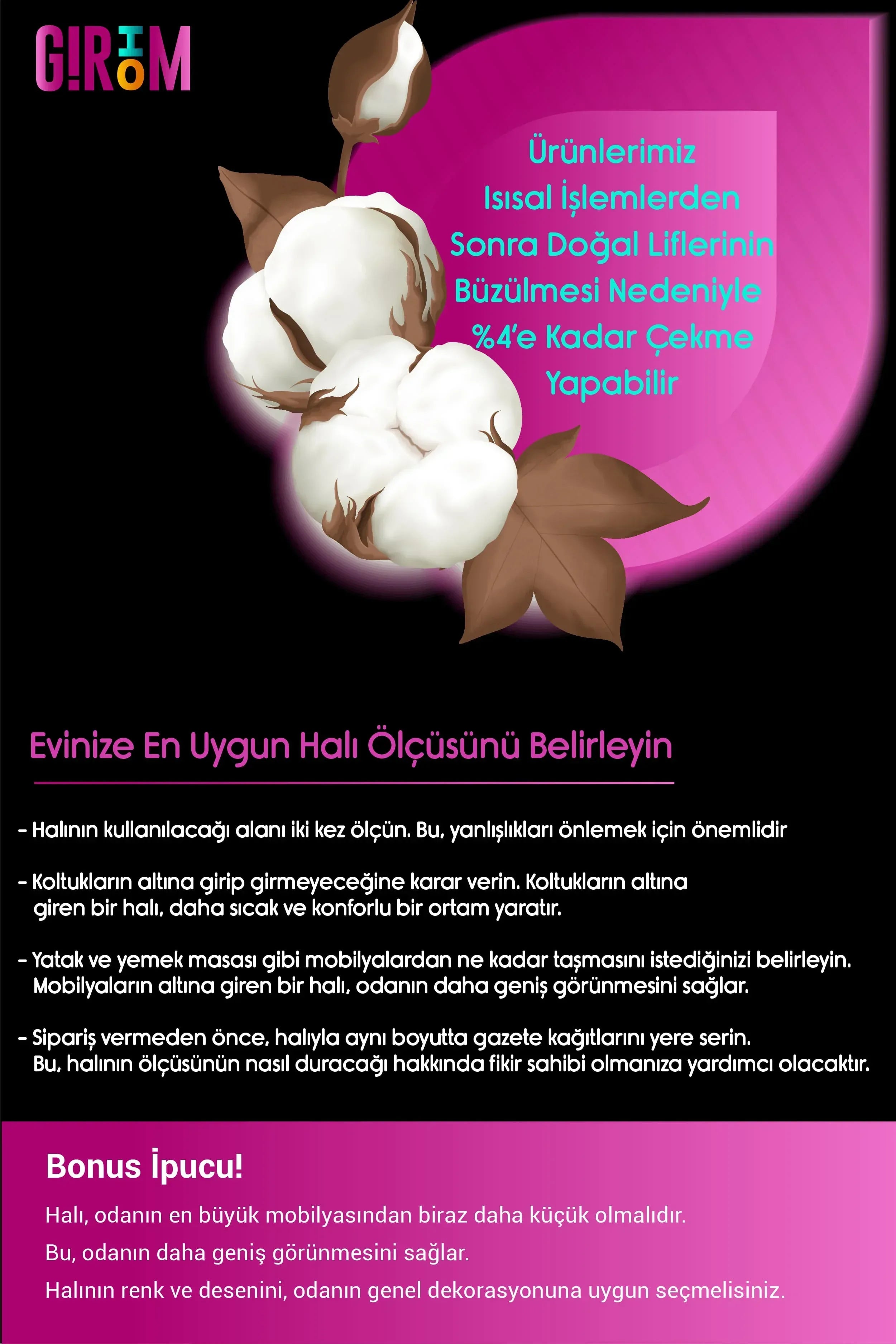 Tant Şönil Dijital Baskılı Kaymaz Taban Yıkanabilir Oyuncu Odası Halısı - Aydahome