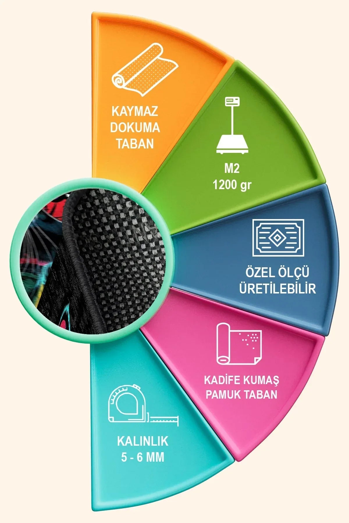 Cater Modern Kadife Oyuncu Odası Halısı Kadife Kaymaz Pamuk Tabanlı Yıkanabilir Antibakteriyel Gamer - Aydahome