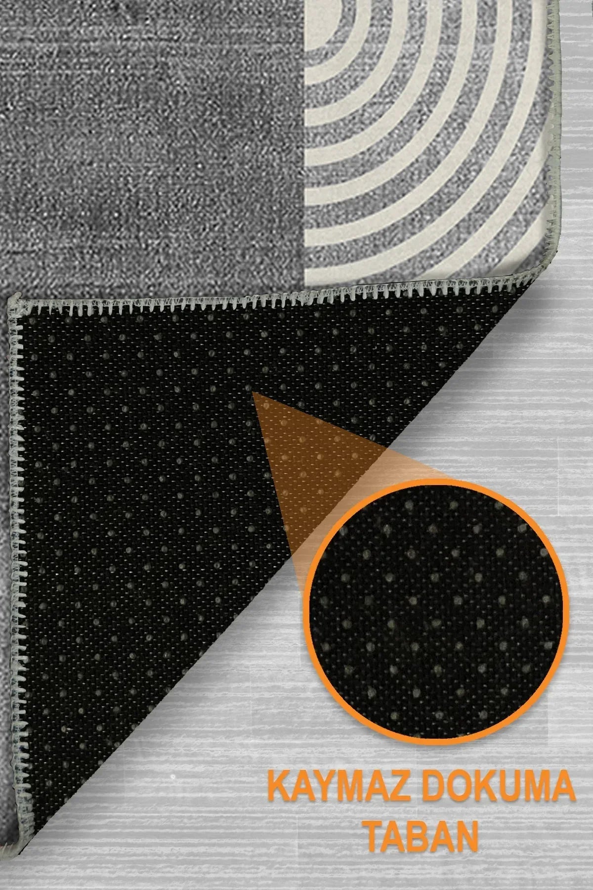 Veryan Modern Şönil Modern Doğal Pamuk Tabanlı Salon Halısı Kaymaz Antibakteriyel Yıkanabilir Çevre Dostu - Aydahome