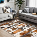 Cerenomy Modern Kadife Yıkanabilir Kaymaz Pamuk Tabanlı Antibakteriyel Salon Halısı - Aydahome