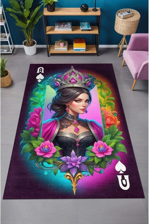 Locke Modern Şönil Gaming Oyuncu Odası Halısı Dijital Baskılı Kaymaz Taban Yıkanabilir Gaming Halısı - Aydahome