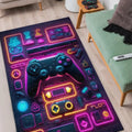 Aspect Modern Şönil Gaming Oyuncu Odası Halısı Dijital Baskılı Kaymaz Taban Yıkanabilir Gaming Halısı - Aydahome