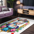Luck Modern Şönil Gaming Oyuncu Odası Halısı Dijital Baskılı Kaymaz Taban Yıkanabilir Gaming Halısı - Aydahome