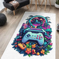 Mertens Modern Şönil Gaming Oyuncu Odası Halısı Dijital Baskılı Kaymaz Taban Yıkanabilir Gaming Halısı - Aydahome